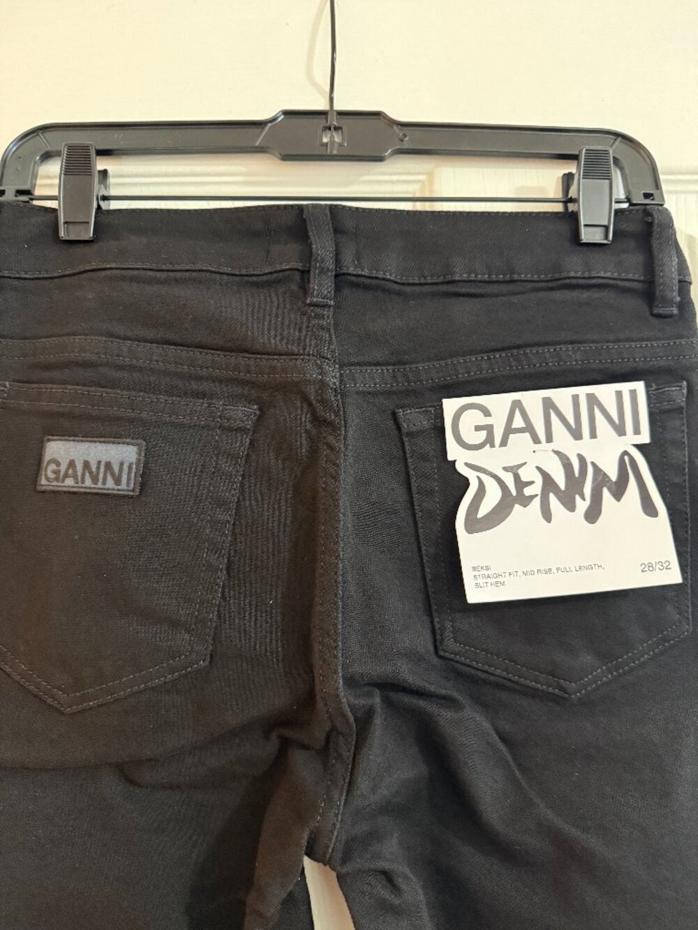 Ganni Denim Black - New